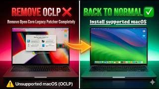 Remove OCLP macOS & Restore Original macOS (Unsupported Mac Fix) - Video Guide Thumbnail